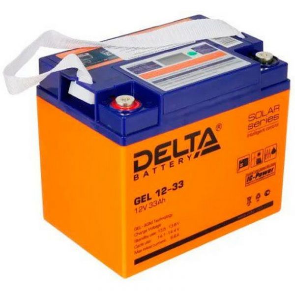 Аккумулятор для ИБП DELTA GEL1233 12 В 33 Ач