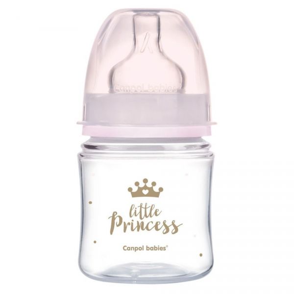 Бутылочка для кормления Canpol Babies Royal Baby 35/233 розовый 0,12 л