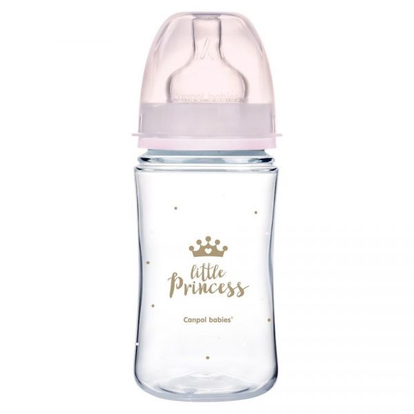 Бутылочка для кормления Canpol Babies Royal Baby 35/234 розовый 0,24 л