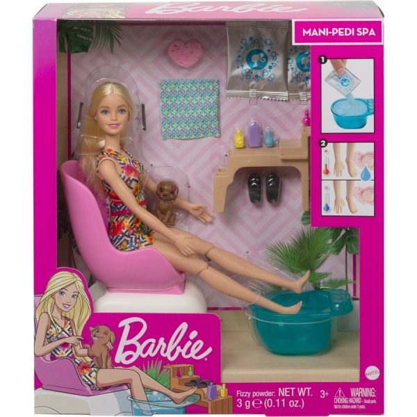 Игровой набор Barbie Для маникюра/педикюра