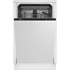 Встраиваемая посудомоечная машина BEKO BDIS35162Q узкая, белый